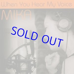 画像: 再入荷 伊勢秀一郎参加 中古 MIKA(vo)(ミカ) /When You Hear My Voice (CD) (PARADISE VALLEY)