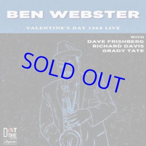 画像: BEN WEBSTER / Valentines Day 1964! Live [digipackCD[]] (DOT TIME RECORDS)