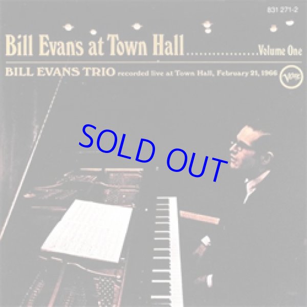 画像1: アナログ  BILL  EVANS / At Town Hall, Volume One [LP]]  (VERVE)