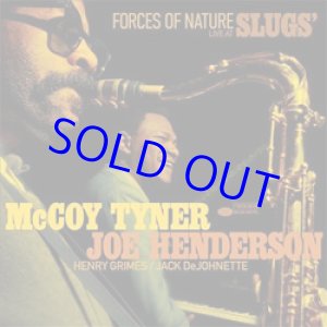 画像: アナログ JOE HENDERSON / McCOY TYNER / Forces of Nature: Live At Slugs [180g重量盤2LP]] (BLUE NOTE)