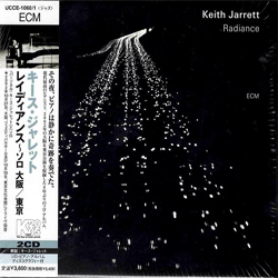 KEITH JARRETT / Radiance レイディアンス〜ソロ 大阪－東京 [2CD